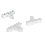 Фиксатор шва 8х8 мм Т-образн DECOR 80 шт/пакет 