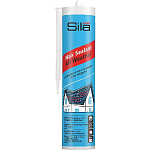 Герметик каучуковый Sila PRO Max Sealant All weather для кровли, бесцвет.. 290 мл