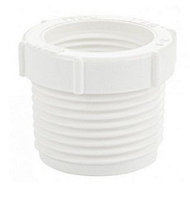 Футорка 1х3/4" полипропиленовая, из АБС пластика