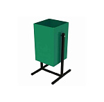 Урна квадратная 24л. мет. У-1 