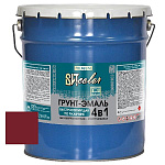 Грунт-эмаль  по ржавчине вишня быстросохнущая ВИТ color 18 кг.