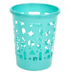 Корзина для мусора (бирюзовый цвет)