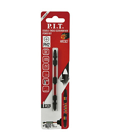 Бита ударная двусторонняя магнитная P.I.T. PH2-PH2x110 мм, IMPACT, торсионная зона (ASDR03-110A)