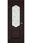 Дверной блок ДО Мечта Венге 2,1х0,7 (2,0х0,6) ПВХ 3Д с коробкой 