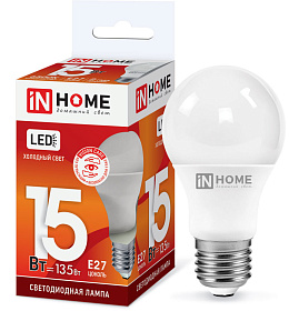 Лампа светодиод. LED-А60-VC 15Вт 3000К Е27 230В IN HOME