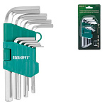 Набор ключей шестигранных 1,5-10мм (9шт) коротк. ВОЛАТ