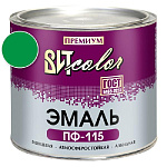 Эмаль зеленая ПФ 115 ГОСТ ВИТ color/ВИТ колор  1,8 кг.