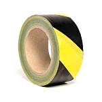 Лента оградительная 50ммх150 м. желто-черная