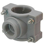 Седелка ПЭ с резьбовым отводом ф50х3/4" 