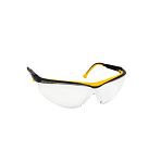 Очки защитные MAXPILER MSG-401 (поликарбонат, бесцвет, покрытие super, мяг. носоупор, рег. дужек)