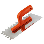 Гладилка 280х130 мм, зуб 10х10, 0,7мм 