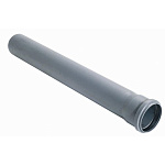 Труба РР канализ.раструбная 110 (L1000) толщ. стенки 2,7