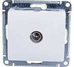 Механизм розетки 1-м СП Glossa TV IDB бел. SchE GSL000193