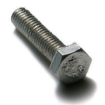 Болт шестигранный 8х35мм. с полной резьбой 