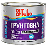 Грунтовка ГФ-021, серая ВИТЕКО  2,6 кг.