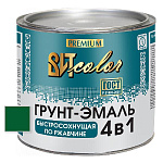 Грунт-эмаль  по ржавчине зеленая быстросохнущая ВИТ color  2,5 кг.