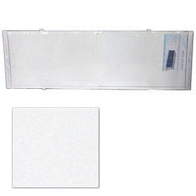 Экран д/ванны белый пластик 1,7м Кварт