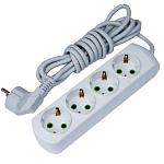 Удлинитель 4х3м. с/з ПВС 3х1 Lezard 3,5кВт