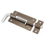 Засов накладной Секрет Киров ЗД-10 120мм антик бронза 