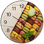 Часы настенные 30см круглые Y6-6071