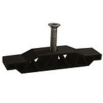 Фиксатор решетки пластиковый DN200 С250 с винтом 210х40х33 (91202)