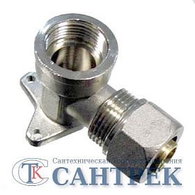 Уголок Ц/Г 16х1/2 с креплением