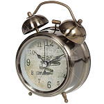Часы-будильник 8х12см металл, стекло Y070 I.K
