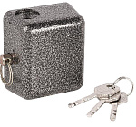 Замок навесной PK-1480 PUNTO Гаражный с потайным механизмом, дисковый ключ, 3 ключа БЛИСТЕР         