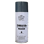 Эмаль аэрозольная  универсальная Серебристо-серый металлик 520мл
