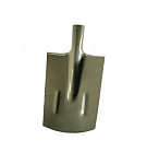 Лопата прямоугольная ЛКП-Т с ребрами жесткости (порошок) 