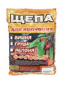 Щепа для коптильни Вишня Шашлык-машлык 0,5кг SM-146