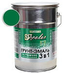 Грунт-эмаль по ржавчине 3 в 1 зеленая ВИТ color/ВИТ колор  5 кг.