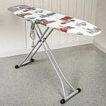 Доска гладильная Сити (110х33см) подставка для утюга, встроеная розетка, 2м