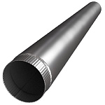 Труба дымоходная черная @ 110  1,м