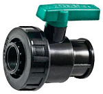 Кран шаровый 1" г/г ПЭ