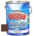 Эмаль шоколад ПФ 115  5 кг.