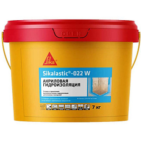 Акриловая гидроизоляция Sikalastic - 022 W, 4,5кг 