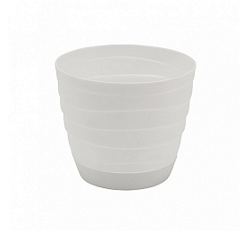 Горшок для цветов 0,7л  Бриз (белый)