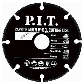 Диск карбидный отрезной сегментированный универсальный P.I.T. 125x22,2х1,2 мм (ACTW07-0125)
