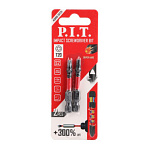 Бита ударная магнитная P.I.T. T20x50 мм, IMPACT, торсионная зона, 2 шт. (ASDR01-50T20)