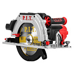 Пила циркулярная электрич. P.I.T. PKS235-C (2200Вт, 4500об/мин, диск 235х30мм, пропил 53/78мм, 45°)