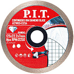 Диск алмазный отрезной сплошной P.I.T. 125x22,2x1,4 мм (ACTW03-C125A)