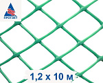 Решетка заборная 35х35 1,2х20 м.Эконом зеленый