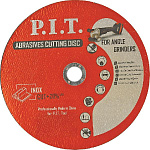 Диск отрезной по металлу P.I.T. 230x22,2x1,6 мм, 10 шт. в уп. (ACTW01-2301)