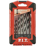 Набор сверл по дереву P.I.T. 8 предметов (ASET02-008A)