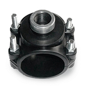 Седелка ПЭ с резьбовым отводом ф40*3/4  