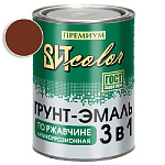 Грунт-эмаль по ржавчине 3 в 1 кр.-кор. ВИТ color/ВИТ колор  0,8 кг.