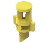 Мини разбрызгиватель с радиусом действия 360С (желтый)