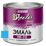 Эмаль светло-голубая ПФ 115 ГОСТ ВИТ color   2.6 кг.