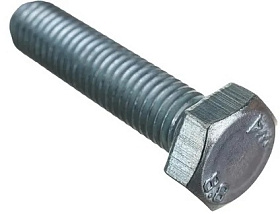 Болт 8х50 с шестигр. головкой, цинк (50шт)